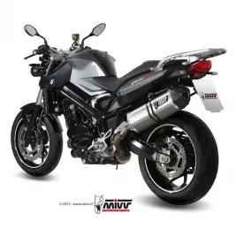 Mivv Bmw F 800 R / GT Terminale Di Scarico Per Moto Marmitta Speed Edge Inox 2