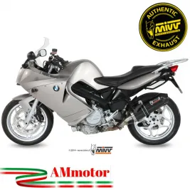 Mivv Bmw F 800 S / ST Terminale Di Scarico Per Moto Marmitta Oval Carbon Cap