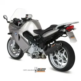 Mivv Bmw F 800 S / ST Terminale Di Scarico Per Moto Marmitta Oval Carbon Cap 2