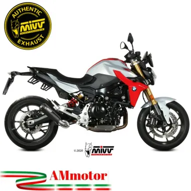Mivv Bmw F 900 R Terminale Di Scarico Moto Marmitta X-M1 Inox Nero Omologato