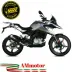 Scarico Completo Mivv Bmw G 310 GS Moto Terminale Delta Race Inox Nero