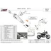Scarico Completo Mivv Bmw G 310 GS Moto Terminale Delta Race Inox Nero