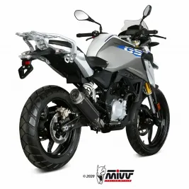 Scarico Completo Mivv Bmw G 310 GS Moto Terminale GP Pro Inox Nero 2