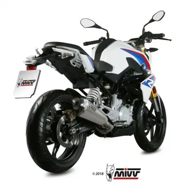 Scarico Completo Mivv Bmw G 310 R Moto Terminale Delta Race Inox