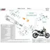 Scarico Completo Mivv Bmw G 310 R Moto Terminale Delta Race Inox Nero