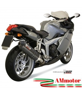 Mivv Bmw K 1200 R / S / GT Terminale Di Scarico Moto Marmitta Oval Carbon Cap