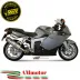 Mivv Bmw K 1200 R / S / GT Terminale Di Scarico Moto Marmitta Oval Titanio Carbon Cap