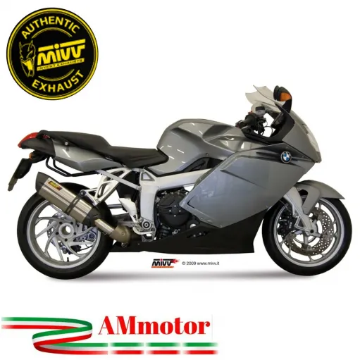 Mivv Bmw K 1200 R / S / GT Terminale Di Scarico Moto Marmitta Suono Inox