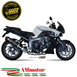 Mivv Bmw K 1300 R 09 - 2016 Terminale Di Scarico Moto Marmitta Oval Carbon Cap