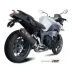 Mivv Bmw K 1300 R 09 - 2016 Terminale Di Scarico Moto Marmitta Oval Carbon Cap