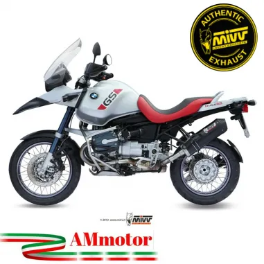 Mivv Bmw R 1150 GS / Adventure Terminale Di Scarico Moto Marmitta Oval Carbon Cap