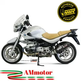 Mivv Bmw R 1150 R 00 - 2006 Terminale Di Scarico Moto Marmitta Oval Carbon Cap