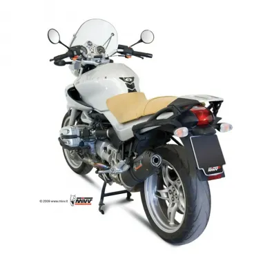 Mivv Bmw R 1150 R 00 - 2006 Terminale Di Scarico Moto Marmitta Oval Carbon Cap