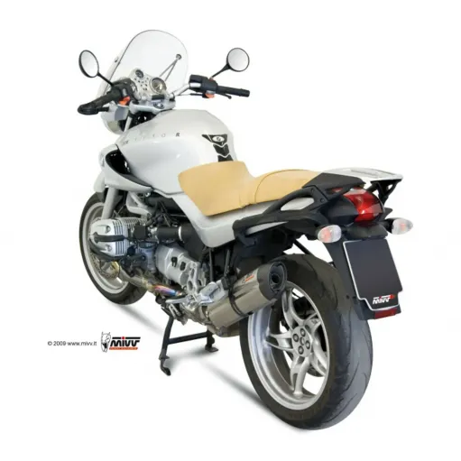 Mivv Bmw R 1150 R 00 - 2006 Terminale Di Scarico Moto Marmitta Suono Inox