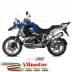 Mivv Bmw R 1200 GS / Adventure 04 - 2007 Terminale Di Scarico Moto Marmitta Speed Edge Inox
