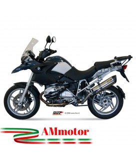 Mivv Bmw R 1200 GS / Adventure 04 - 2007 Terminale Di Scarico Moto Marmitta Suono Inox