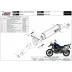 Mivv Bmw R 1200 GS / Adventure 08 - 2009 Terminale Di Scarico Moto Marmitta Speed Edge Inox Nero