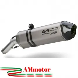 Mivv Bmw R 1200 GS / Adventure 08 - 2009 Terminale Di Scarico Moto Marmitta Speed Edge Titanio