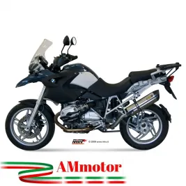 Mivv Bmw R 1200 GS / Adventure 08 - 2009 Terminale Di Scarico Moto Marmitta Suono Inox