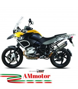 Mivv Bmw R 1200 GS / Adventure 10 - 2012 Terminale Di Scarico Moto Marmitta Suono Inox
