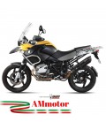 Mivv Bmw R 1200 GS / Adventure 10 - 2012 Terminale Di Scarico Moto Marmitta Suono Inox Nero