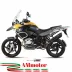Mivv Bmw R 1200 GS / Adventure 10 - 2012 Terminale Di Scarico Moto Marmitta Suono Inox Nero