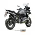 Mivv Bmw R 1200 GS / Adventure 13 - 2018 Terminale Di Scarico Moto Marmitta Speed Edge Inox Nero