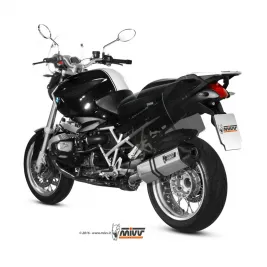 Mivv Bmw R 1200 R 11 - 2014 Terminale Di Scarico Moto Marmitta Speed Edge Inox 2