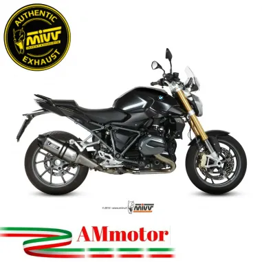 Mivv Bmw R 1200 R 15 - 2018 Terminale Di Scarico Moto Marmitta Speed Edge Inox