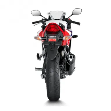 Akrapovic Honda Cbr 300 R Terminale Di Scarico Slip-On Line Carbonio Moto