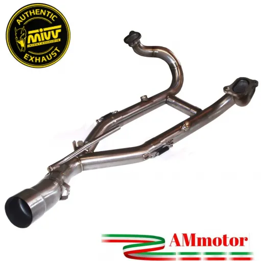 Bmw R 1200 R 15 - 2018 Mivv Tubo Elimina Kat Catalizzatore Moto Collettori Di Scarico