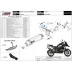 Mivv Bmw R 1250 Gs / Adventure Terminale Di Scarico Moto Marmitta Speed Edge Inox Nero