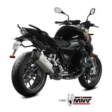 Mivv Bmw R 1250 R / RS Terminale Di Scarico Moto Marmitta SR-1 Titanio Omologato