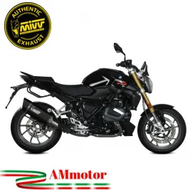 Mivv Bmw R 1250 R / RS Terminale Di Scarico Moto Marmitta SR-1 Titanio Nero Omologato