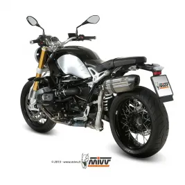 Mivv Bmw R NineT 14 - 2020 Terminale Di Scarico Moto Marmitta Suono Inox Alto 2