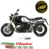 Mivv Bmw R NineT 14 - 2020 Terminale Di Scarico Moto Marmitta Suono Inox Nero Alto