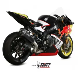Mivv Bmw S 1000 RR 17 - 2018 Terminale Di Scarico Moto Marmitta Delta Race Carbonio 2