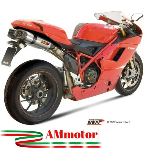 Mivv Ducati 1198 09 - 2012 Terminali Di Scarico Per Moto Marmitte Suono Inox