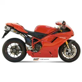 Mivv Ducati 1198 09 - 2012 Terminali Di Scarico Per Moto Marmitte Suono Inox 2