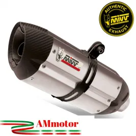 Mivv Ducati Hyperstrada 821 Terminale Di Scarico Moto Marmitta Suono Inox
