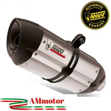 Mivv Ducati Hyperstrada 821 Terminale Di Scarico Moto Marmitta Suono Inox