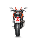 Akrapovic Honda Cbr 400 / 500 R 16 2018 Terminale Di Scarico Slip-On Line Inox Moto Omologato