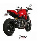 Mivv Ducati Monster 1200 / S 14 - 2016 Terminali Di Scarico Moto Marmitte Mk3 Carbonio