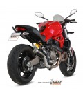 Mivv Ducati Monster 1200 / S 14 - 2016 Terminale Di Scarico Moto Marmitta Mk3 Inox Nero