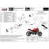 Mivv Ducati Monster 1200 / S 14 - 2016 Terminale Di Scarico Moto Marmitta Gp Pro Carbonio