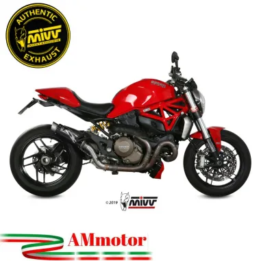 Mivv Ducati Monster 1200 / S 14 - 2016 Terminale Di Scarico Moto Marmitta Gp Pro Carbonio