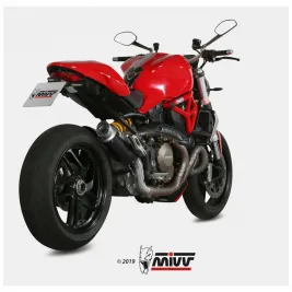 Mivv Ducati Monster 1200 / S 14 - 2016 Terminale Di Scarico Moto Marmitta Gp Pro Carbonio 2