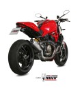 Mivv Ducati Monster 1200 / S 14 - 2016 Terminale Di Scarico Moto Marmitta Gp Pro Titanio