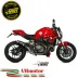 Mivv Ducati Monster 1200 / S 14 - 2016 Terminale Di Scarico Moto Marmitta Gp Pro Inox Nero
