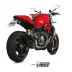 Mivv Ducati Monster 1200 / S 14 - 2016 Terminale Di Scarico Moto Marmitta Gp Pro Inox Nero